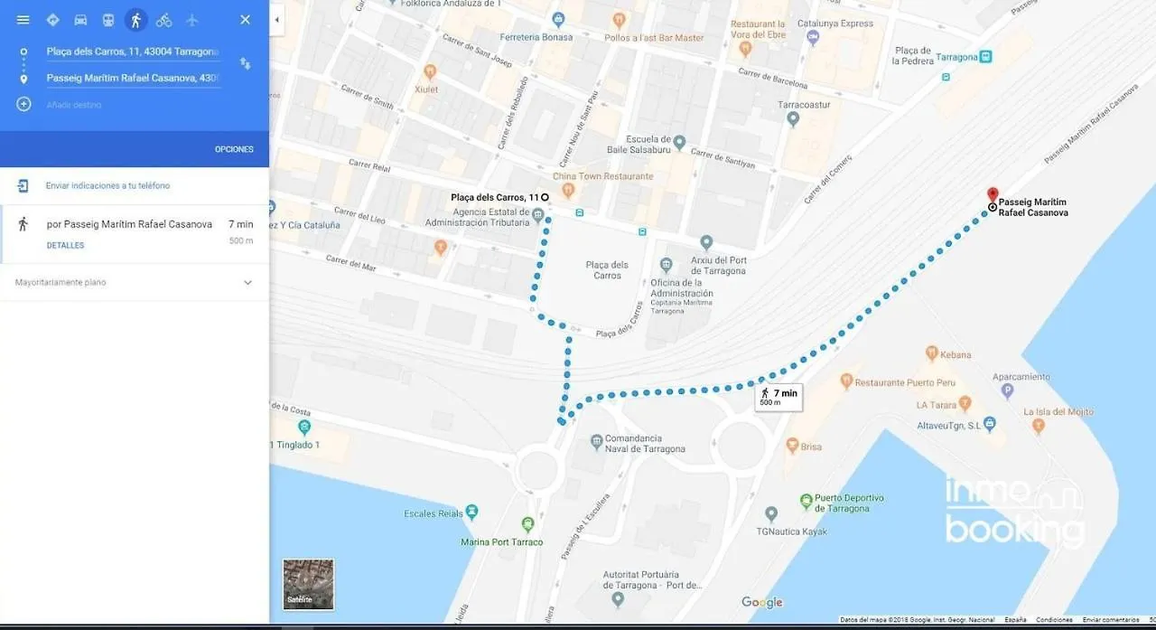 Inmobooking Tarraco Mar タラゴナ